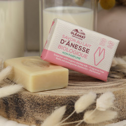 Savon au lait d'ânesse Bio sans parfum